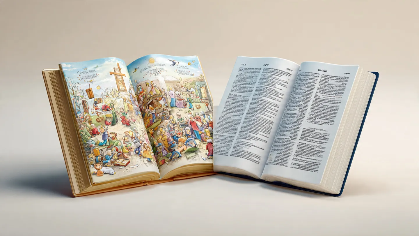 Biblia Infantil Ilustrada ou com texto Completo